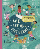 Book cover of WE ARE ALL DIFFERENT