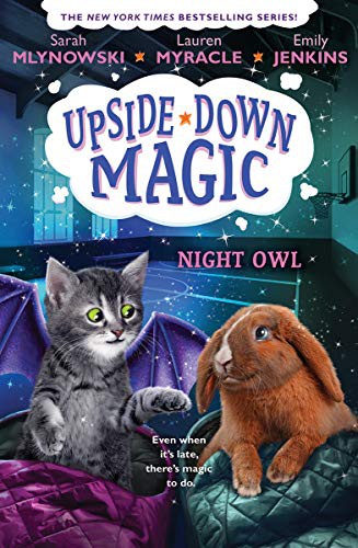 Book cover of UPSIDE-DOWN MAGIC 08 NIGHT OWL