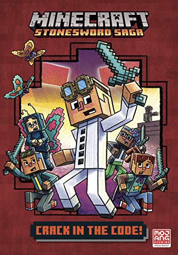 Book cover of MINECRAFT STONESWORD 01 CRACK IN THE COD