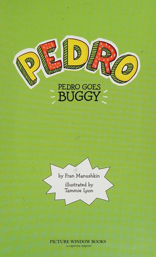 Book cover of PEDRO - GOES BUGGY