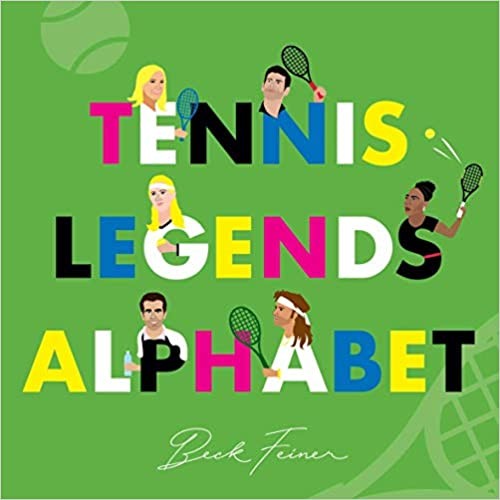 Book cover of TENNIS LEGENDS ALPHABET