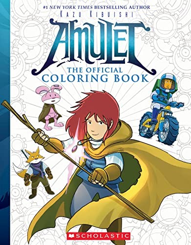 Book cover of AMULET - THE OFFICIAL COLORING BOOK