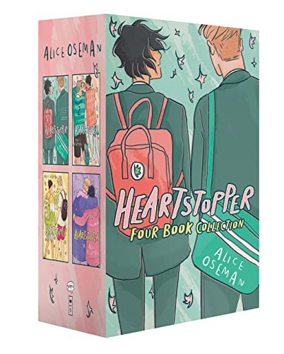 Book cover of HEARTSTOPPER 1-4 BOX SET