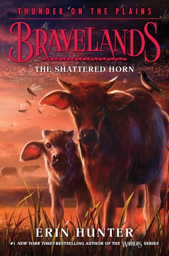 Book cover of BRAVELANDS THUNDER ON PLAINS 01 SHATTERED HORN