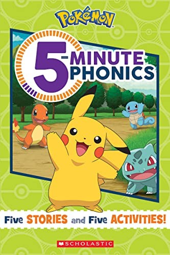 Book cover of POKEMON 5-MINUTE PHONICS MEDIA TIE-IN