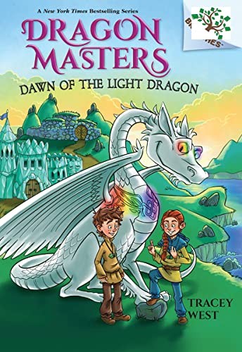 Book cover of DRAGON MASTERS 24 DAWN OF THE LIGHT DRAG