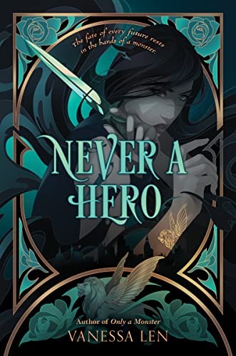 Book cover of NEVER A HERO