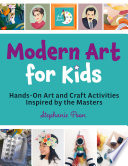 Book cover of MODERN ART FOR KIDS