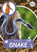 Book cover of MY PET SNAKE