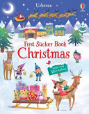 Book cover of 1ST STICKER BOOK CHRISTMAS
