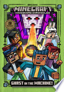Book cover of MINECRAFT WOODSWORD 04 GHAST IN THE MACH