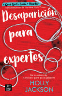 Book cover of DESAPARICION PARA EXPERTOS - GOOD GIRL