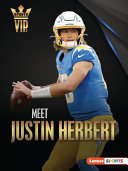 Book cover of MEET JUSTIN HERBERT - LOS ANGELES CHARGE