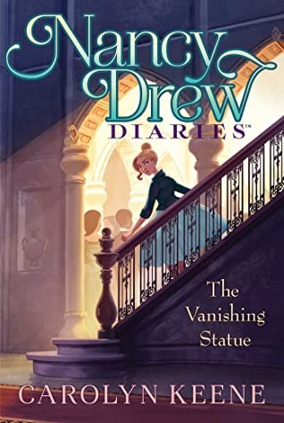 Book cover of NANCY DREW DIARIES 20 VANISHING STATUE