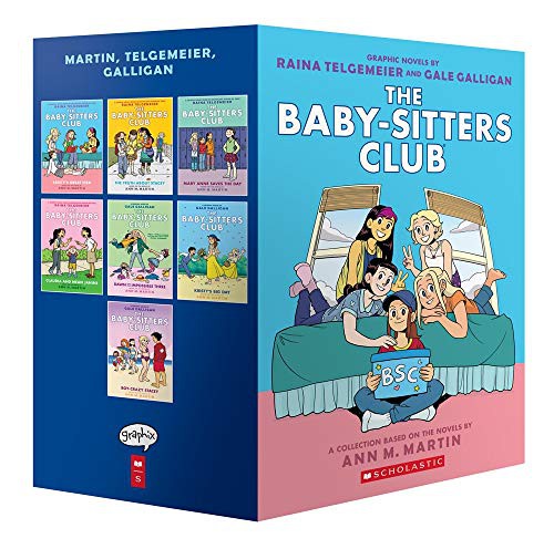 Book cover of BABY-SITTERS CLUB GN BOX SET 1-7