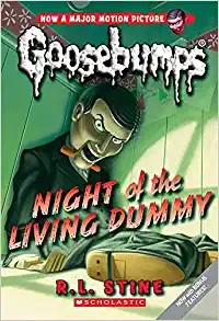 Book cover of GOOSEBUMPS 01 NIGHT OF THE LIVING DUMMY