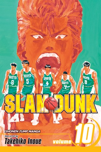 Book cover of SLAM DUNK 10