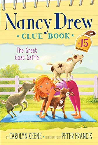 Book cover of NANCY DREW CLUE CREW 15 GREAT GOAT GAFFE