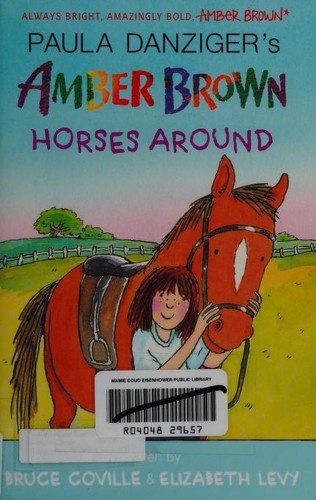 Book cover of AMBER BROWN 12 HORSES AROUND