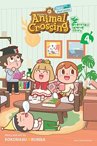 Book cover of ANIMAL CROSSING NEW HORIZONS 04