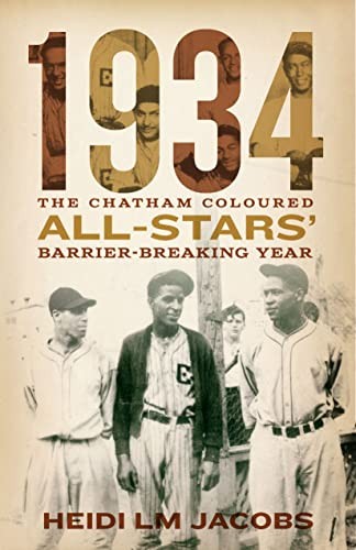 Book cover of 1934 - CHATHAM COLOURED ALL-STARS' BARRI