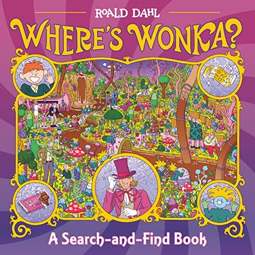 Book cover of WHERE'S WONKA