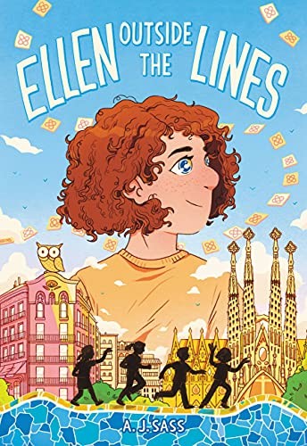Book cover of ELLEN OUTSIDE THE LINES