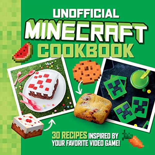 Book cover of UNOFFICIAL MINECRAFT COOKBOOK