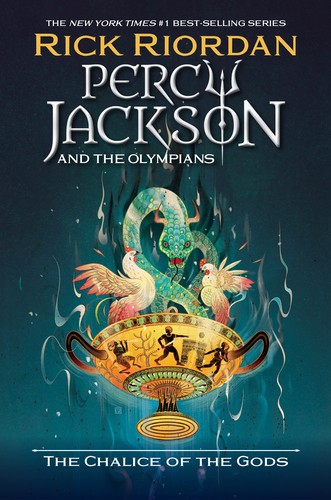 Book cover of PERCY JACKSON 06 CHALICE OF THE GODS