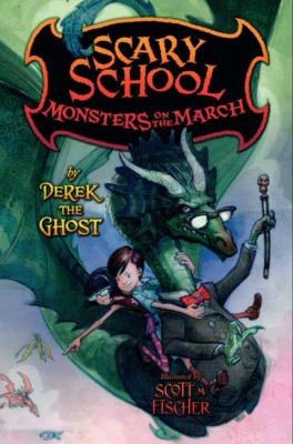 Book cover of SCARY SCHOOL 02 MONSTERS ON THE MARCH