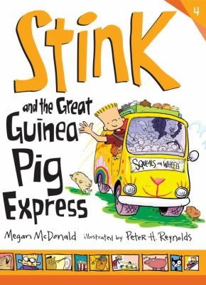 Book cover of STINK 04 GREAT GUINEA PIG EXPRESS