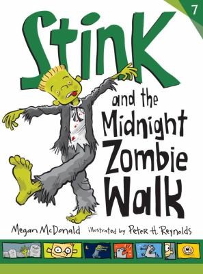 Book cover of STINK 07 MIDNIGHT ZOMBIE WALK