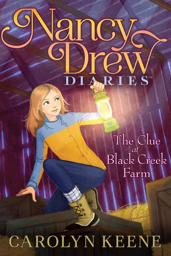 Book cover of NANCY DREW DIARIES 09 CLUE AT BLACK CREE