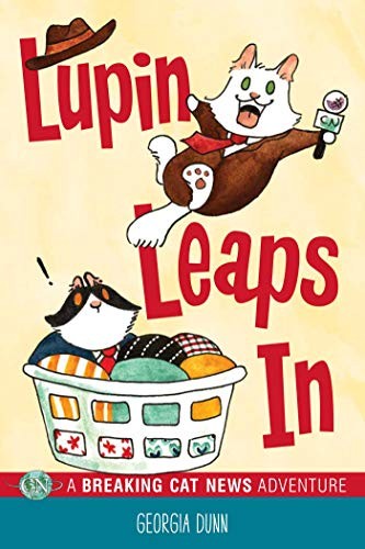 Book cover of BREAKING CAT NEWS 02 LUPIN LEAPS IN