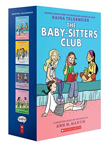 Book cover of BABY-SITTERS CLUB GN BOX SET 1-4