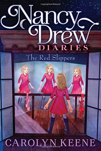 Book cover of NANCY DREW DIARIES 11 RED SLIPPERS