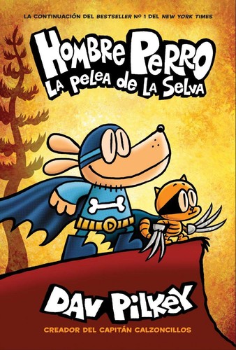 Book cover of HOMBRE PERRO 06 PELEA DE LA SELVA