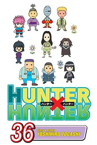 Book cover of HUNTER X HUNTER 36