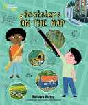 Book cover of FOOTSTEPS ON THE MAP