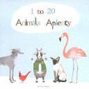 Book cover of 1 TO 20 ANIMALS APLENTY