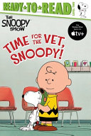 Book cover of TIME FOR THE VET SNOOPY