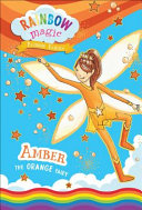 Book cover of RAINBOW FAIRIES 02 AMBER THE ORANGE FAIR