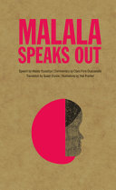 Book cover of MALALA SPEAKS OUT