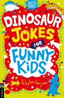Book cover of DINOSAUR JOKES FOR FUNNY KIDS
