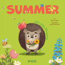 Book cover of SUMMER WITH LITTLE HEDGEHOG