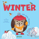 Book cover of WINTER WITH LITTLE HEDGEHOG