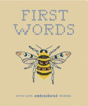 Book cover of 1ST WORDS WITH CUTE EMBROIDERED FRIEND