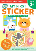 Book cover of PLAY SMART - MY 1ST STICKER NUMBERS COLO