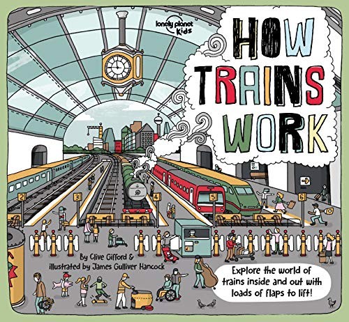 Book cover of HOW TRAINS WORK