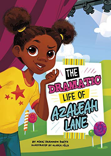 Book cover of DRAMATIC LIFE OF AZALEAH LANE